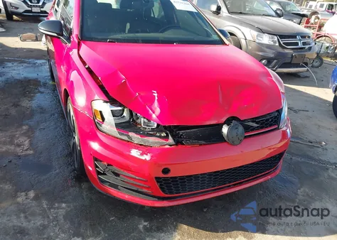 2015 Volkswagen Golf Gti 2.0T Se 4-Door из США, поврежденный, VIN 3VW4T7AU0FM007231